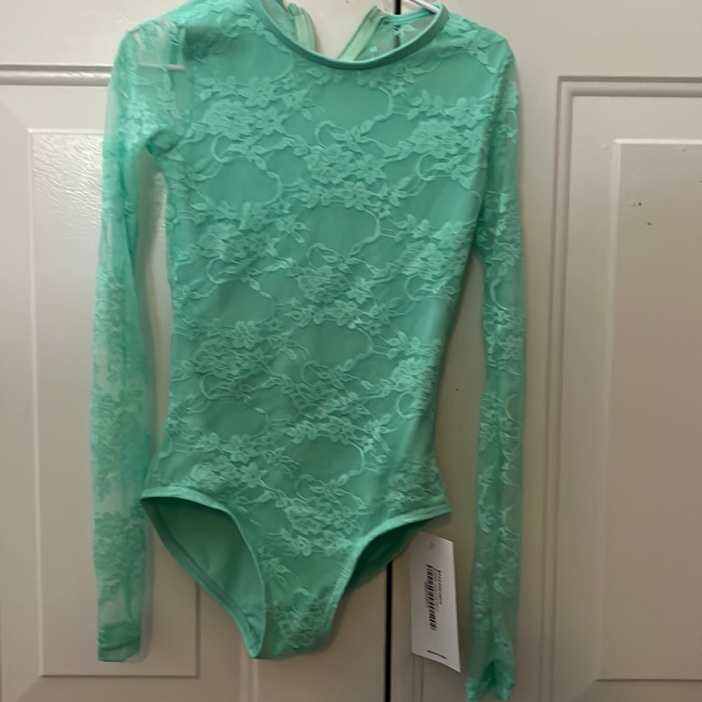 Brand new mint leotard
